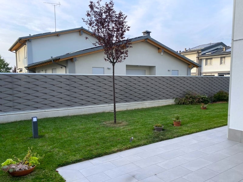 Pannelli Per Recinzione Privacy Esterna 2,3 X 30,5 M - Rete Ombreggiante HDPE Con Protezione UV 90% - Schermo Per Terrazzo, Giardino, Balcone, Vialetto - Facile Da Installare Con Occhielli In Ottone